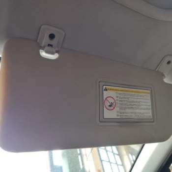 Aletta parasole destra PEUGEOT 308  del 2009