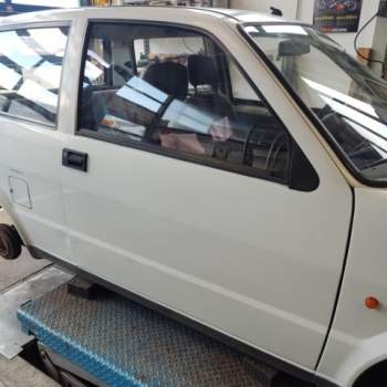 Porta anteriore dx nuda FIAT CINQUECENTO  del 1998