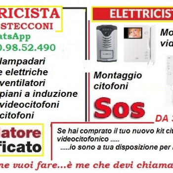 Elettricista montaggio lampadari Roma 