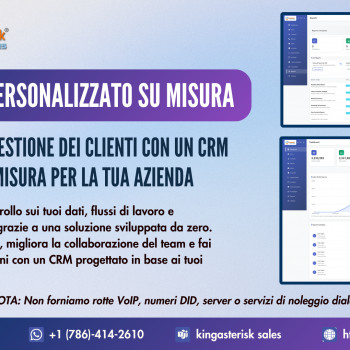 SVILUPPO CRM PERSONALIZZATO