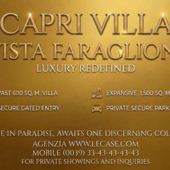 Villa in vendita a Capri (Napoli)