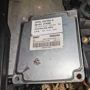Central motore OPEL ASTRA G 1600cc benzina 2001