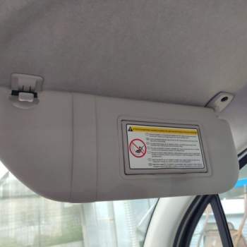 Aletta parasole destra CITROEN C3  del 2007