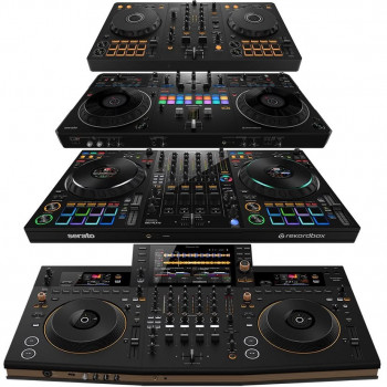 DJ, controller DJ, mixer DJ, controller MIDI, sintetizzatori, lettori multimedia