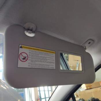 Aletta parasole destra PEUGEOT 207  del 2007