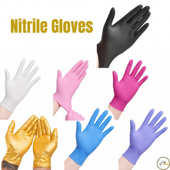 Guanti in nitrile, guanti in vinile, guanti in lattice, teli chirurgici,