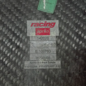 Parafango posteriore in Carbonio per Aprilia Rsv/Tuono 1000 