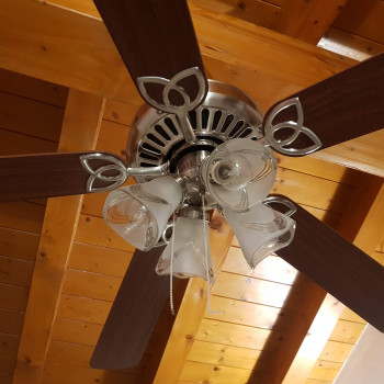 Ventilatore da soffitto cinque pale