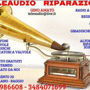 Riparazione radio d'epoca-Grammofoni-Amplificatori