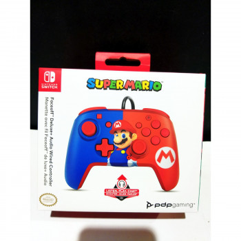 Controller Cablato Nintendo SWITCH Super Mario PDP - Faceoff Wired 