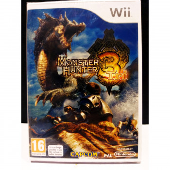 MONSTER HUNTER 3 TRI - Nintendo Wii 