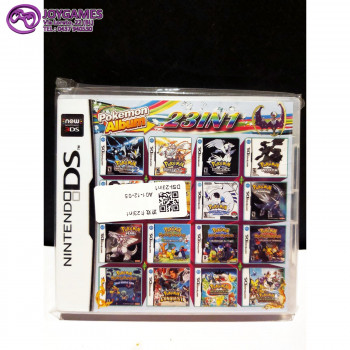 CARTUCCIA MULTIGIOCO 23 IN 1 POKÉMON - NINTENDO DS/3DS/2DS