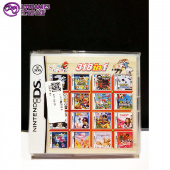 CARTUCCIA MULTIGIOCO 318 IN 1 - NINTENDO DS/3DS/2DS