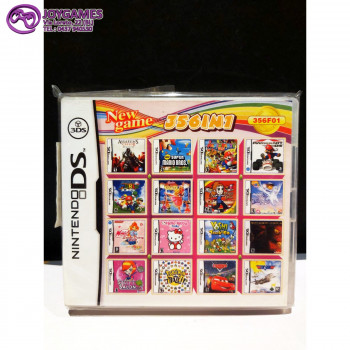 CARTUCCIA MULTIGIOCO 356 IN 1 - NINTENDO DS/3DS/2DS