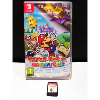 Paper Mario The Origami King - Nintendo SWITCH - USATO GARANTITO 