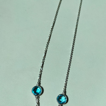 COLLANA CAPRICORNIA AZZURRA