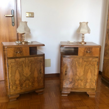 coppia di comodini anni 50