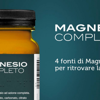 MAGNESIO COMPLETO SOLUBILE 400 GR INTEGRATORE NATURALE