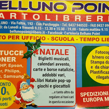 CARTOLIBRERIA BELLUNO POINT NATALE