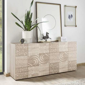 Credenza 3 ante serigrafata