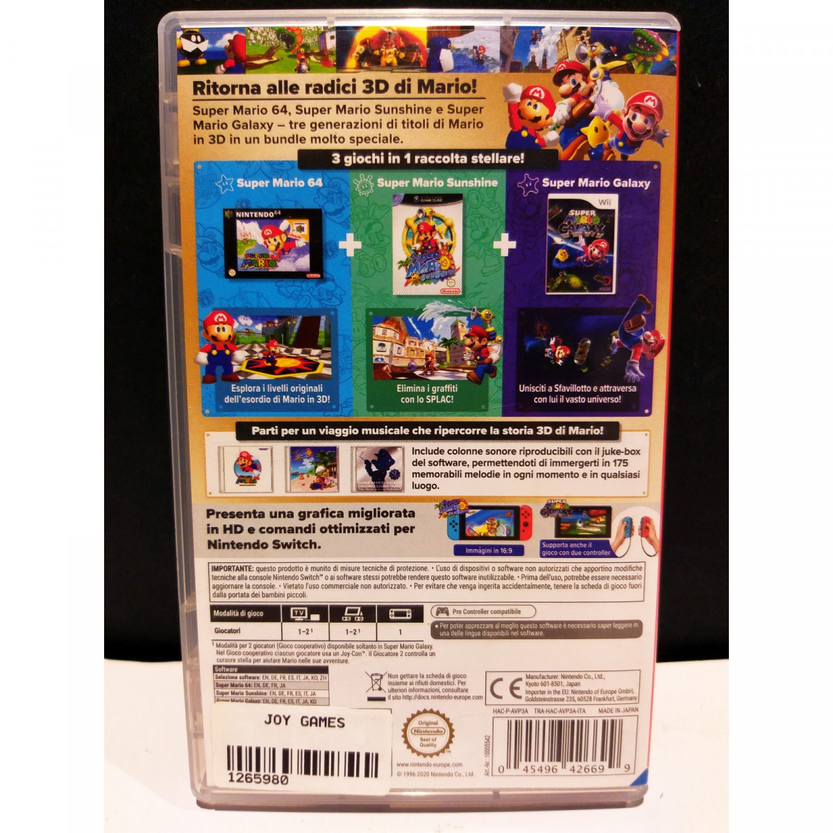Super Mario All Stars gioco wii usato in vendita. Offerta giochi