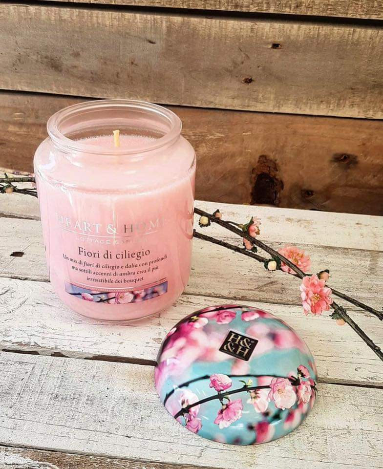 CANDELE IN CERA DI SOIA HEART&HOME 100% NATURALI - Salute e Bellezza in  vendita a Treviso